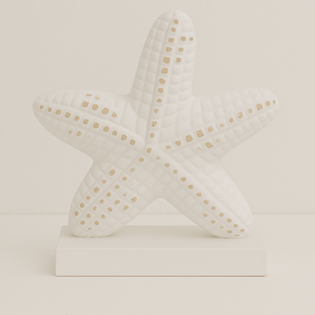Timber Starfish Decoration