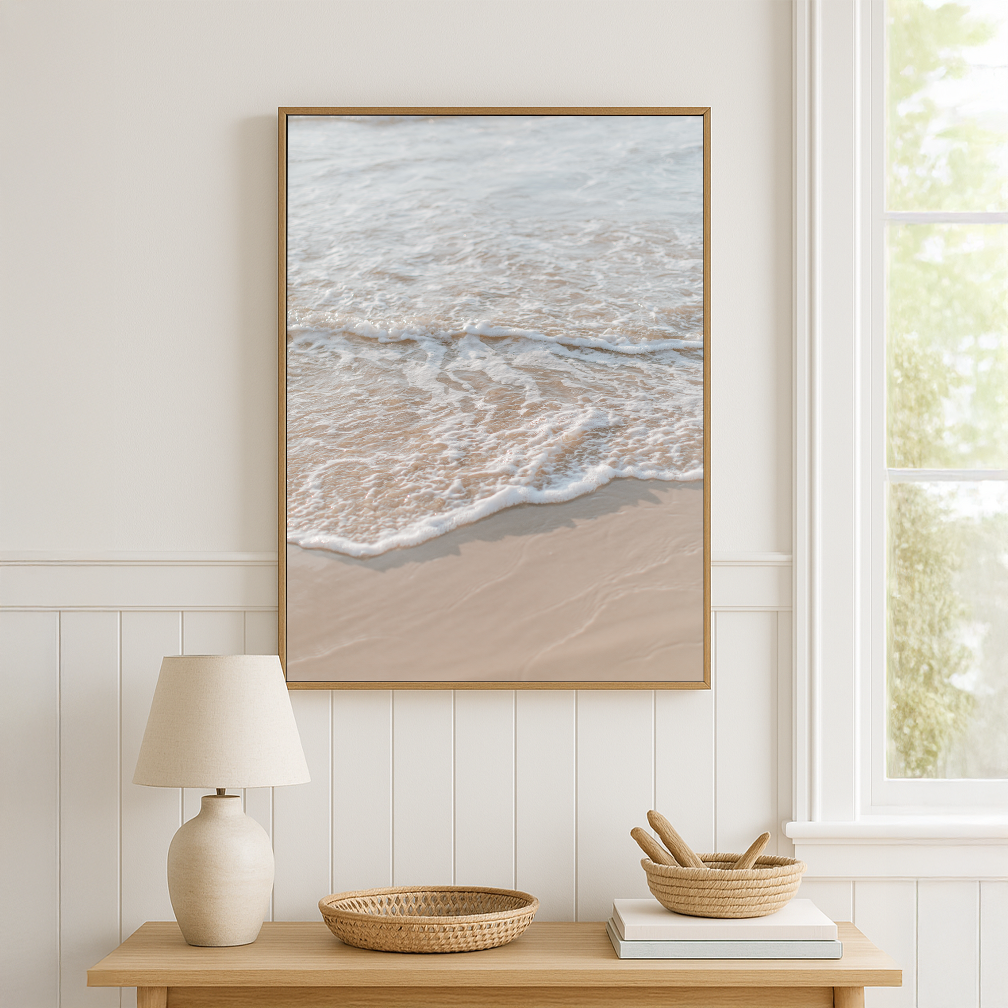 White Wash Canvas