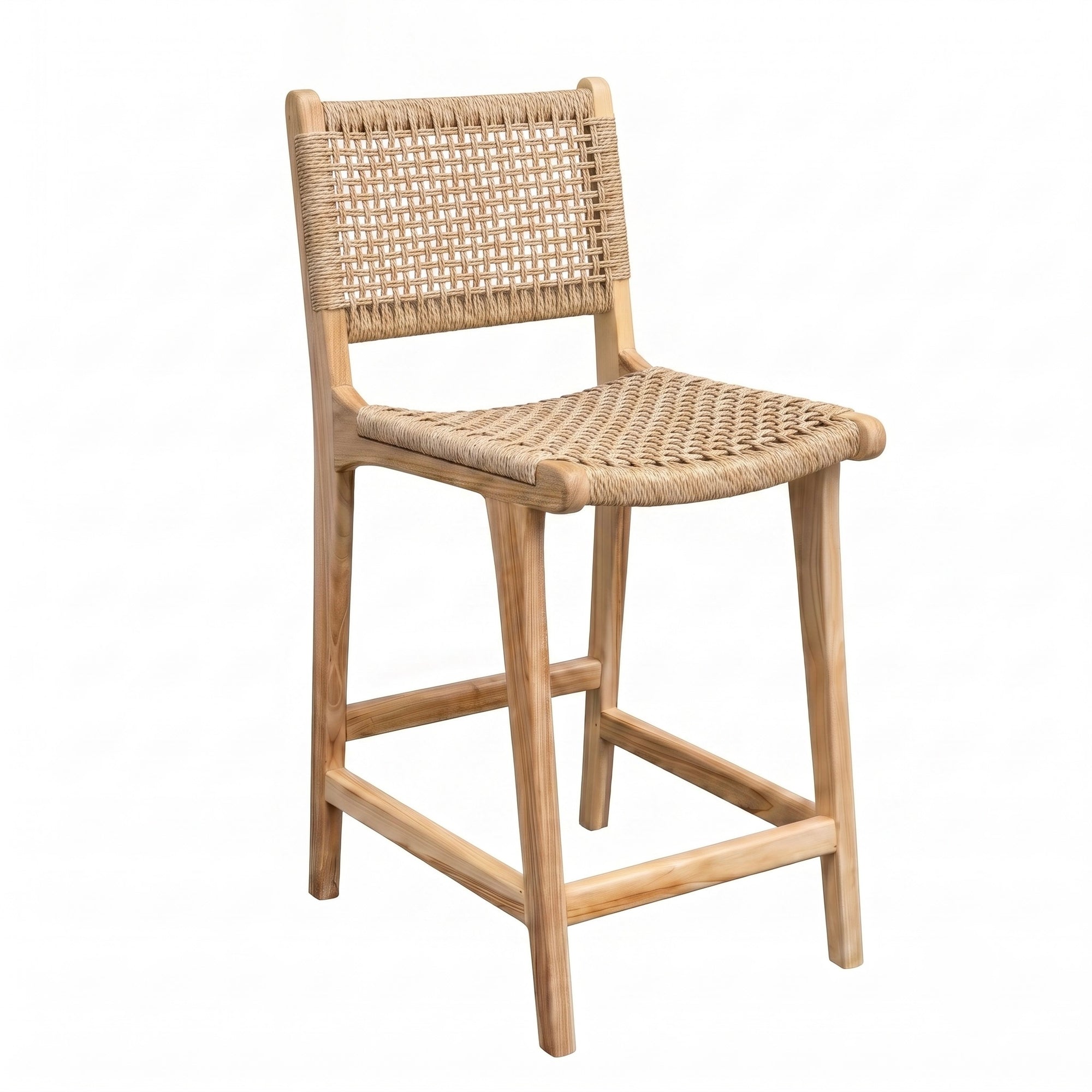 Miami Rattan Weave Stool