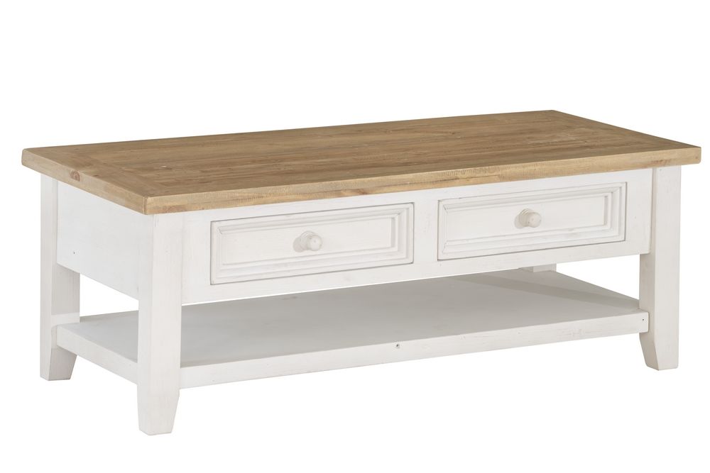 Beach House 2 Drawer Coffee Table