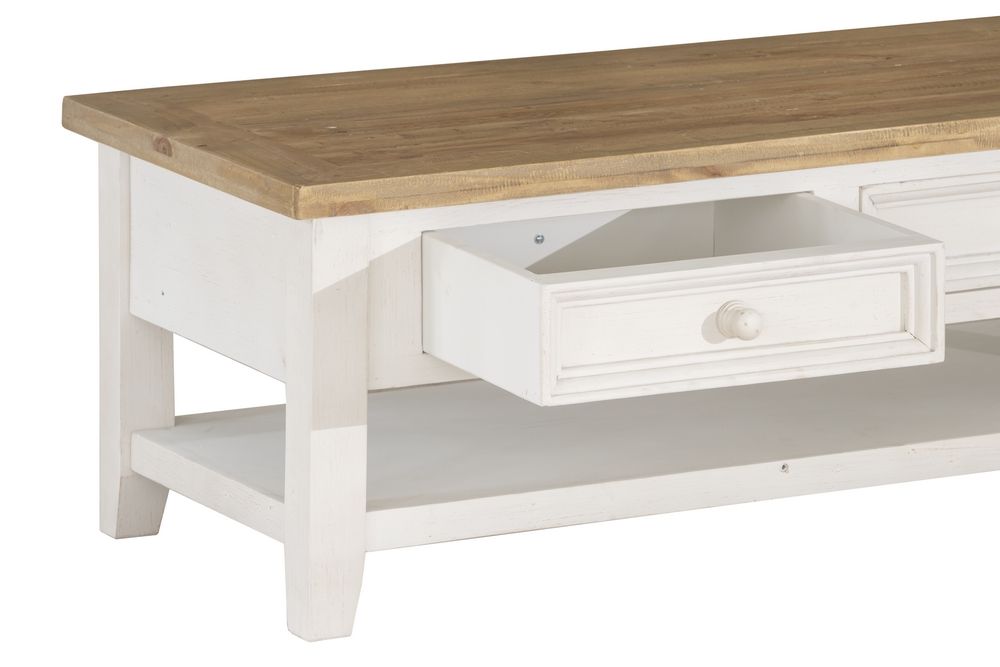 Beach House 2 Drawer Coffee Table
