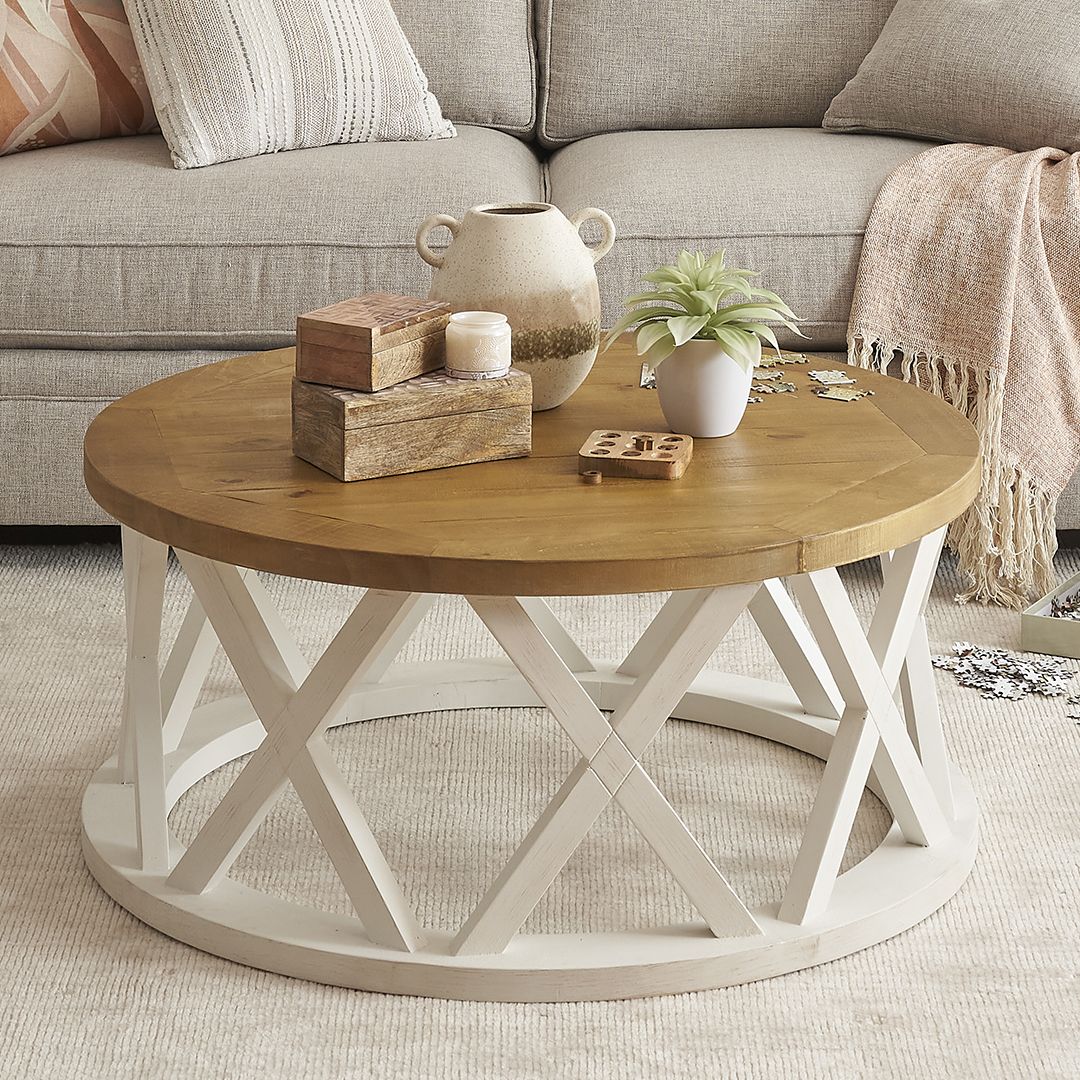 Beach House Round Coffee Table The