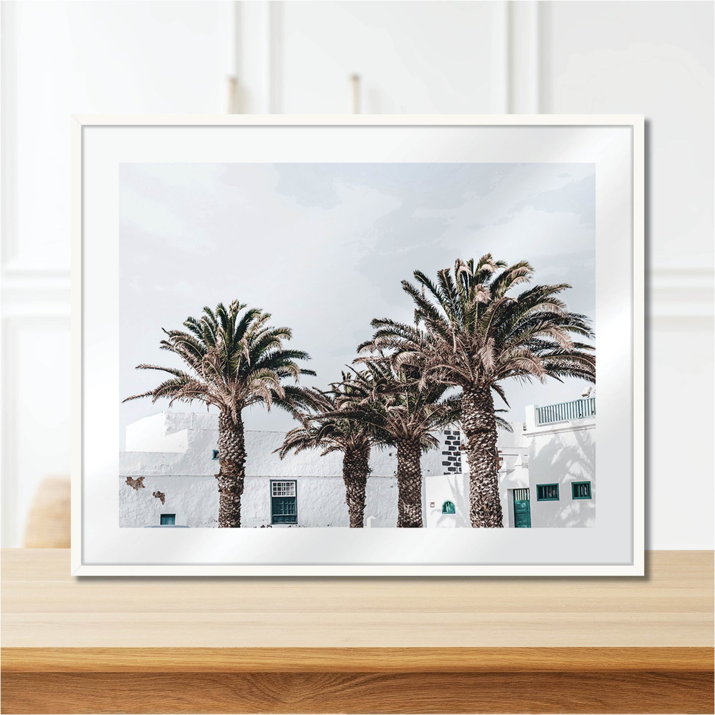 Greek Palms Framed Art
