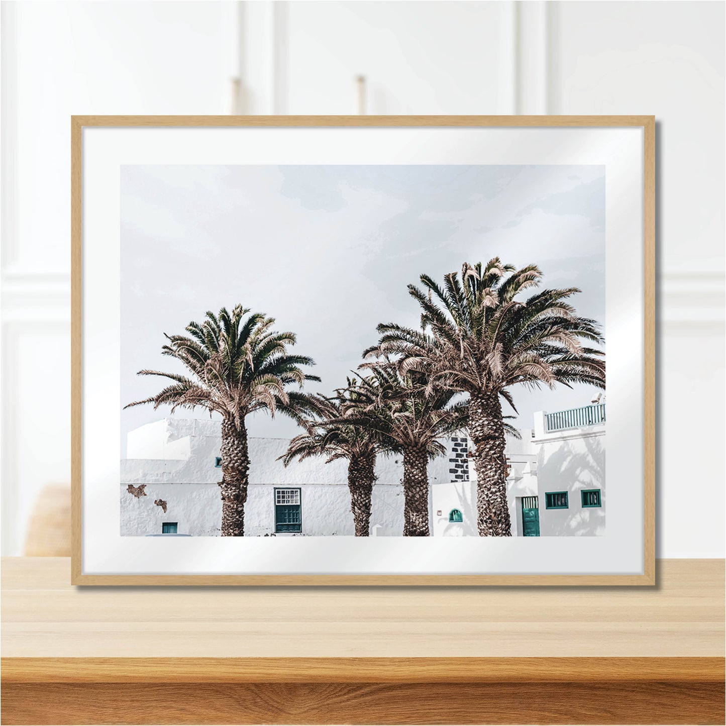 Greek Palms Framed Art