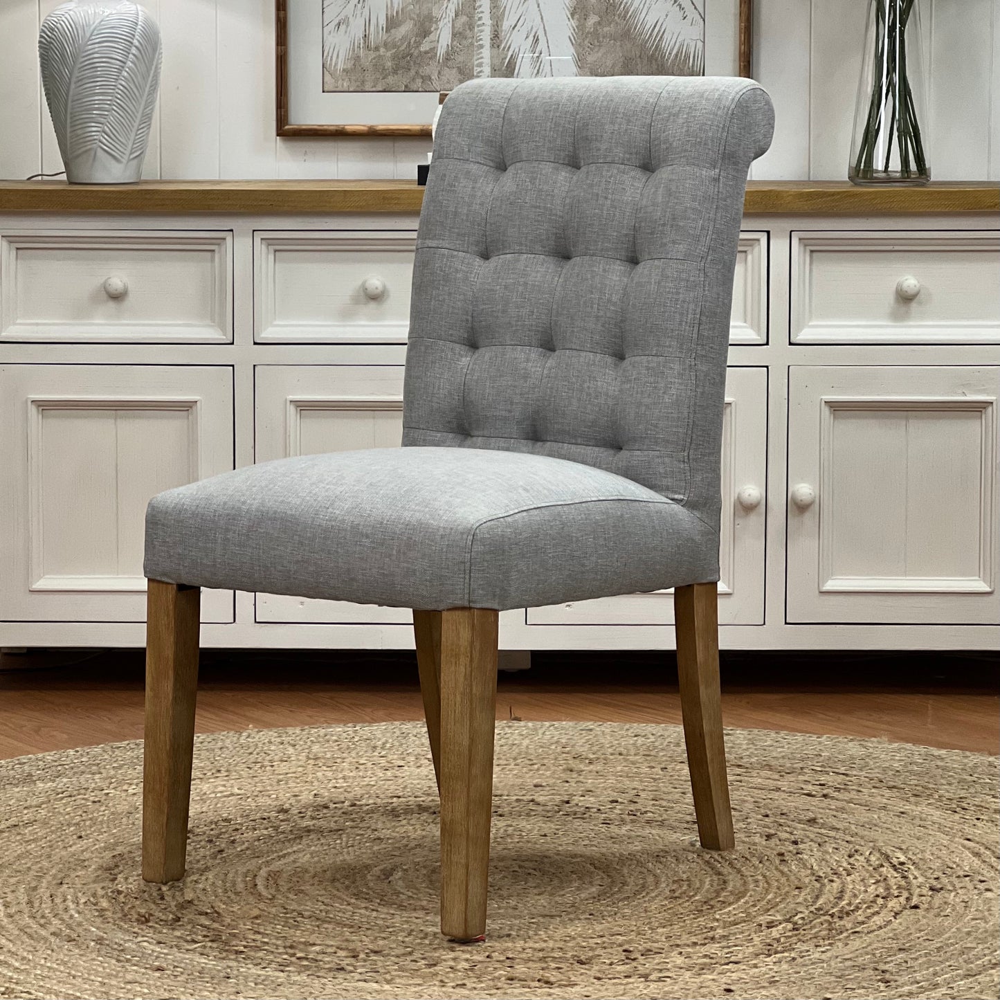 Grey Rollback Chair
