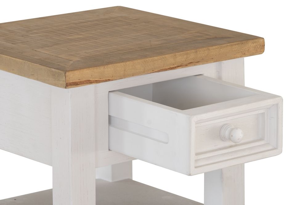 Beach House Lamp Table w/ Draw